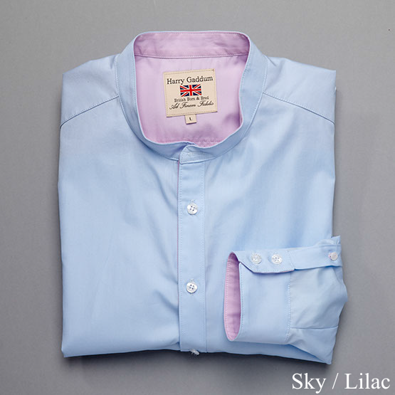 grandad shirt with detachable collar